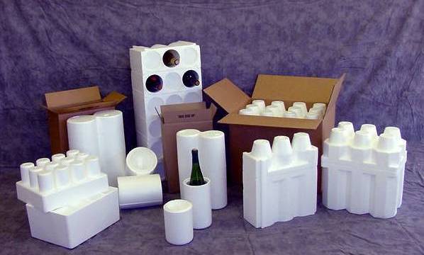 Twelve Bottle Foam Shippers